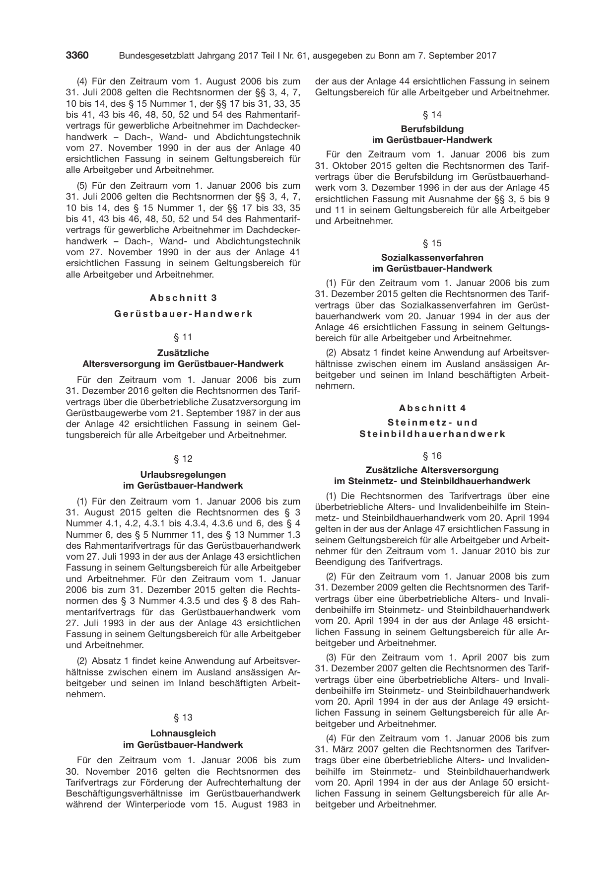 BGBl. 2017, Seite 3360 — Originalseite als Abbildung