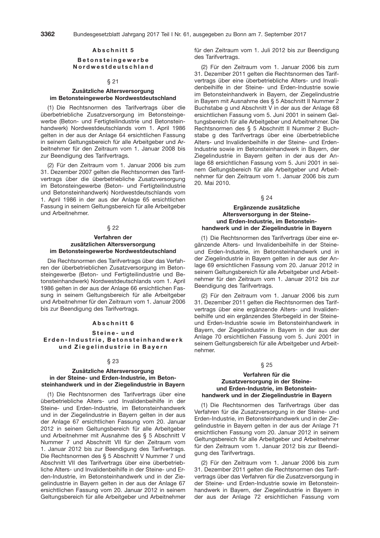BGBl. 2017, Seite 3362 — Originalseite als Abbildung