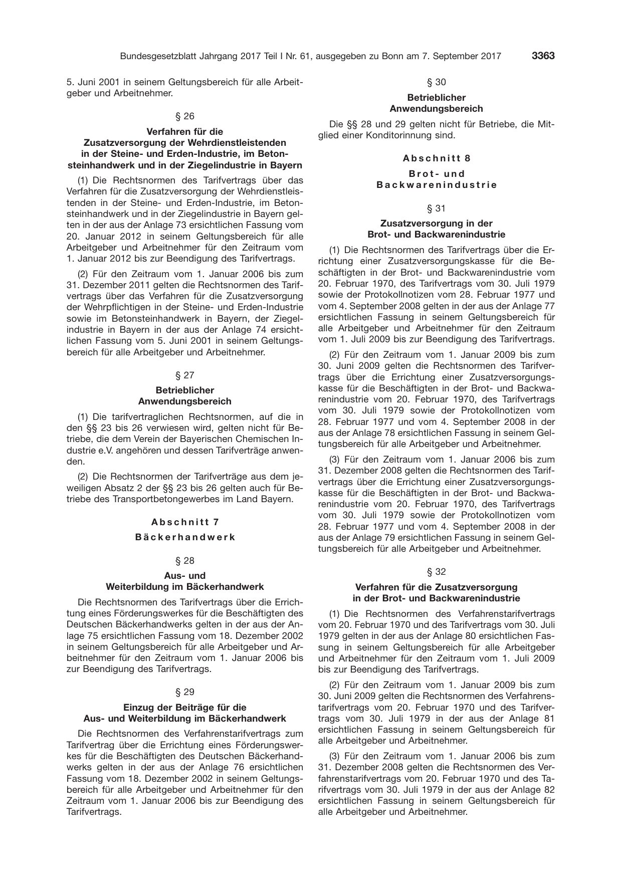 BGBl. 2017, Seite 3363 — Originalseite als Abbildung