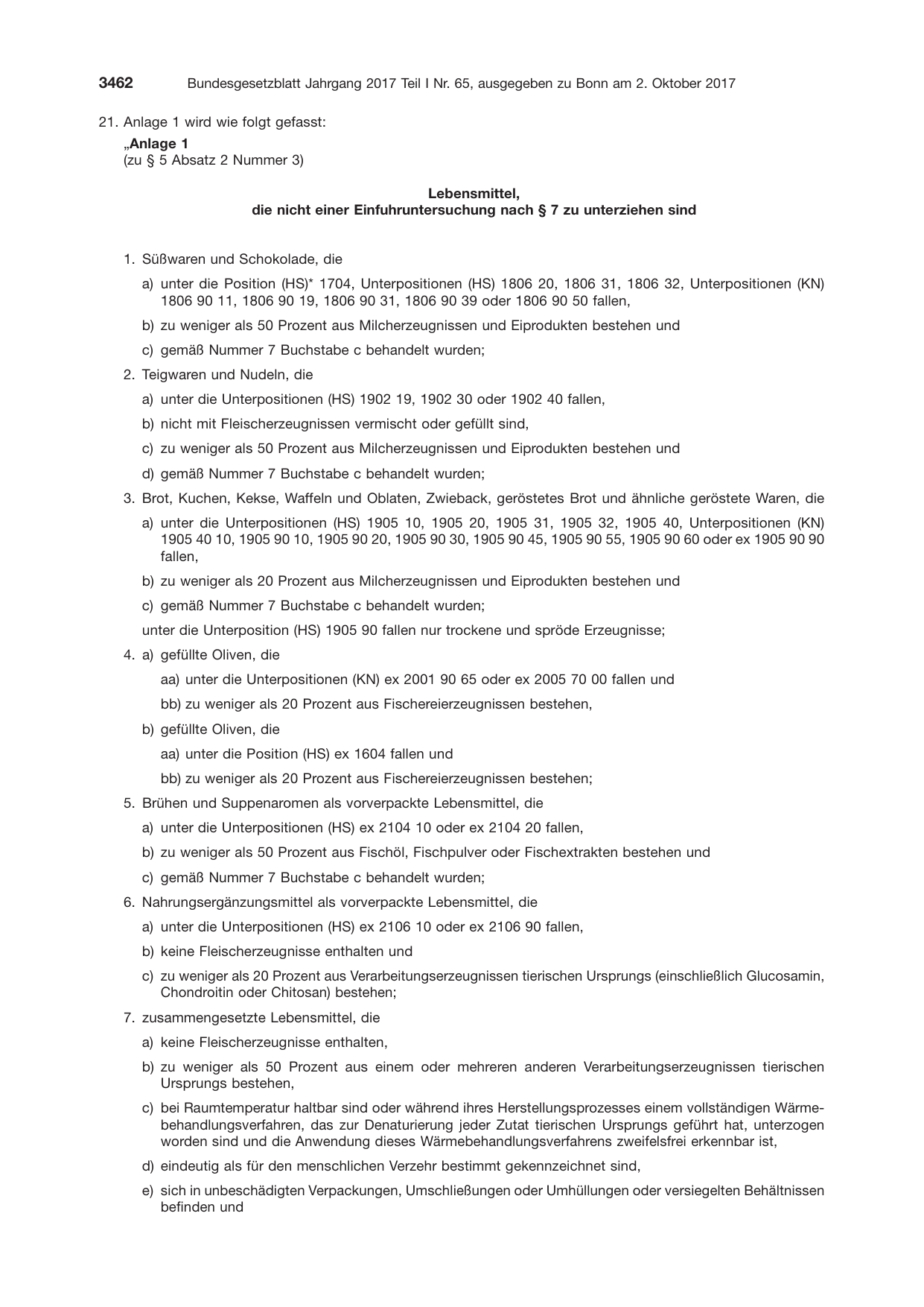 BGBl. 2017, Seite 3462 — Originalseite als Abbildung