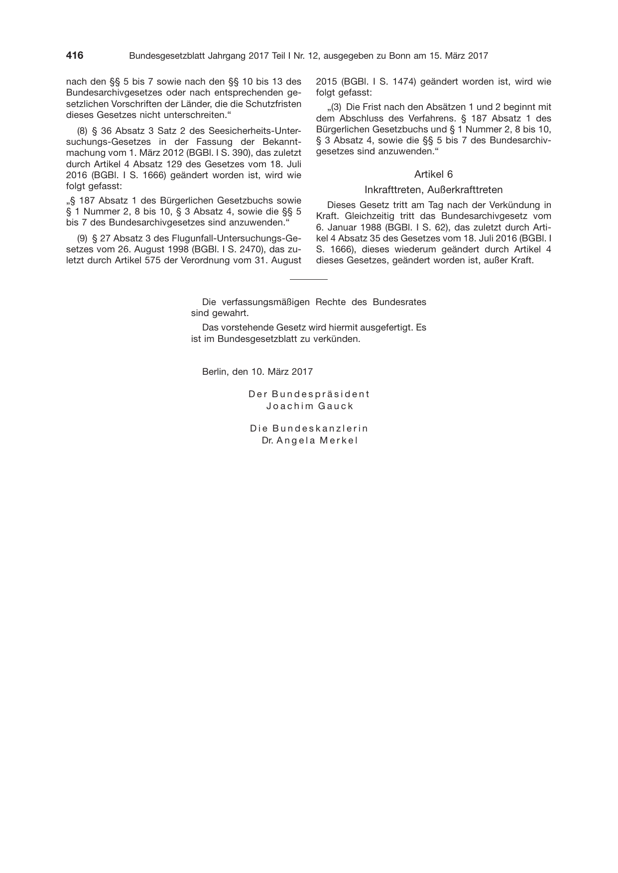 BGBl. 2017, Seite 416 — Originalseite als Abbildung