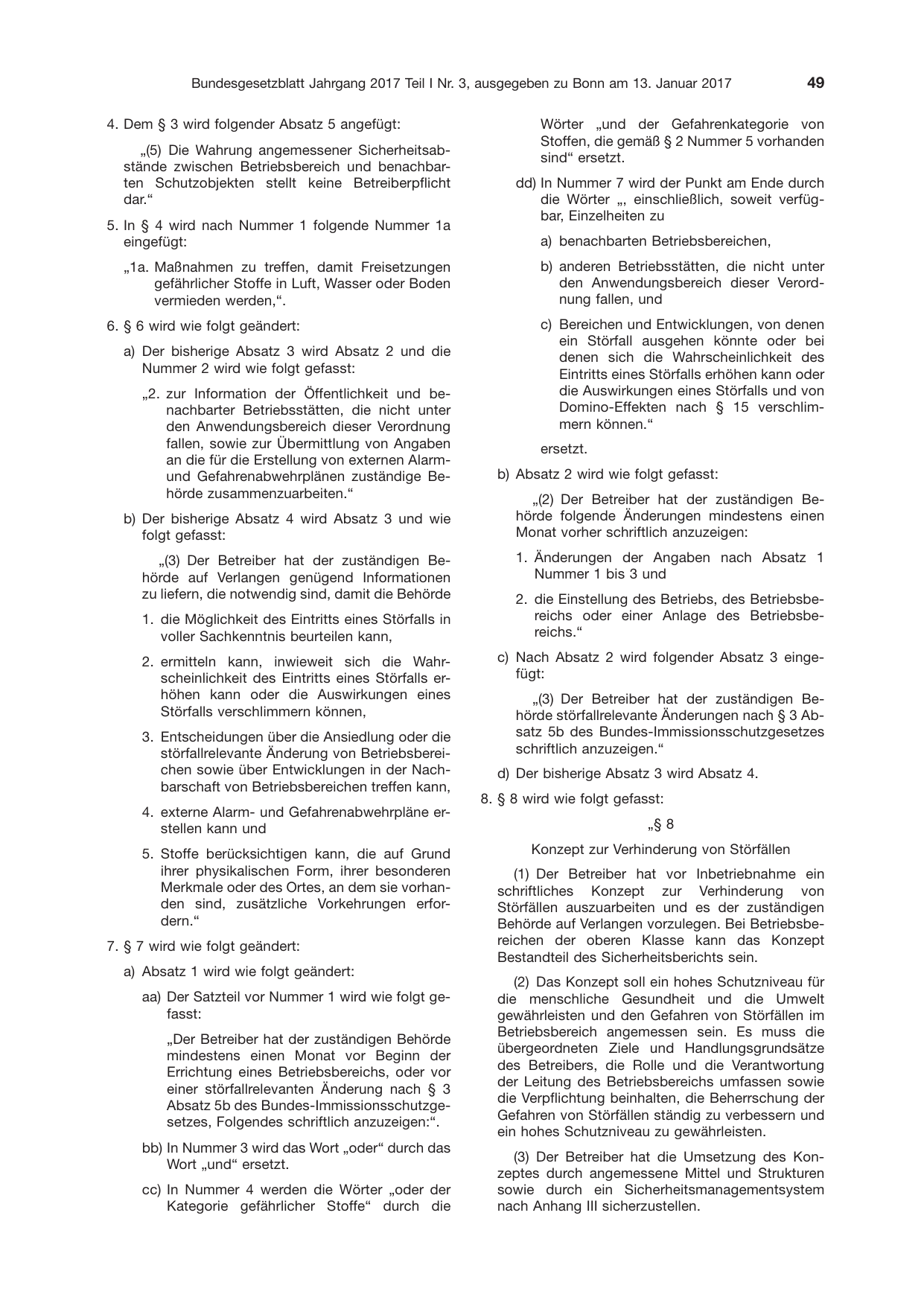 BGBl. 2017, Seite 49 — Originalseite als Abbildung