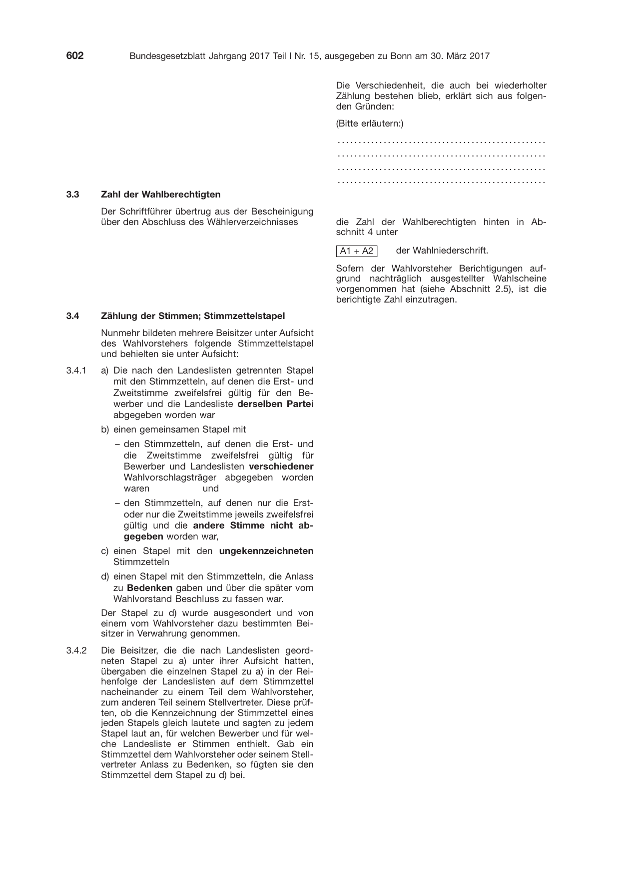 BGBl. 2017, Seite 602 — Originalseite als Abbildung