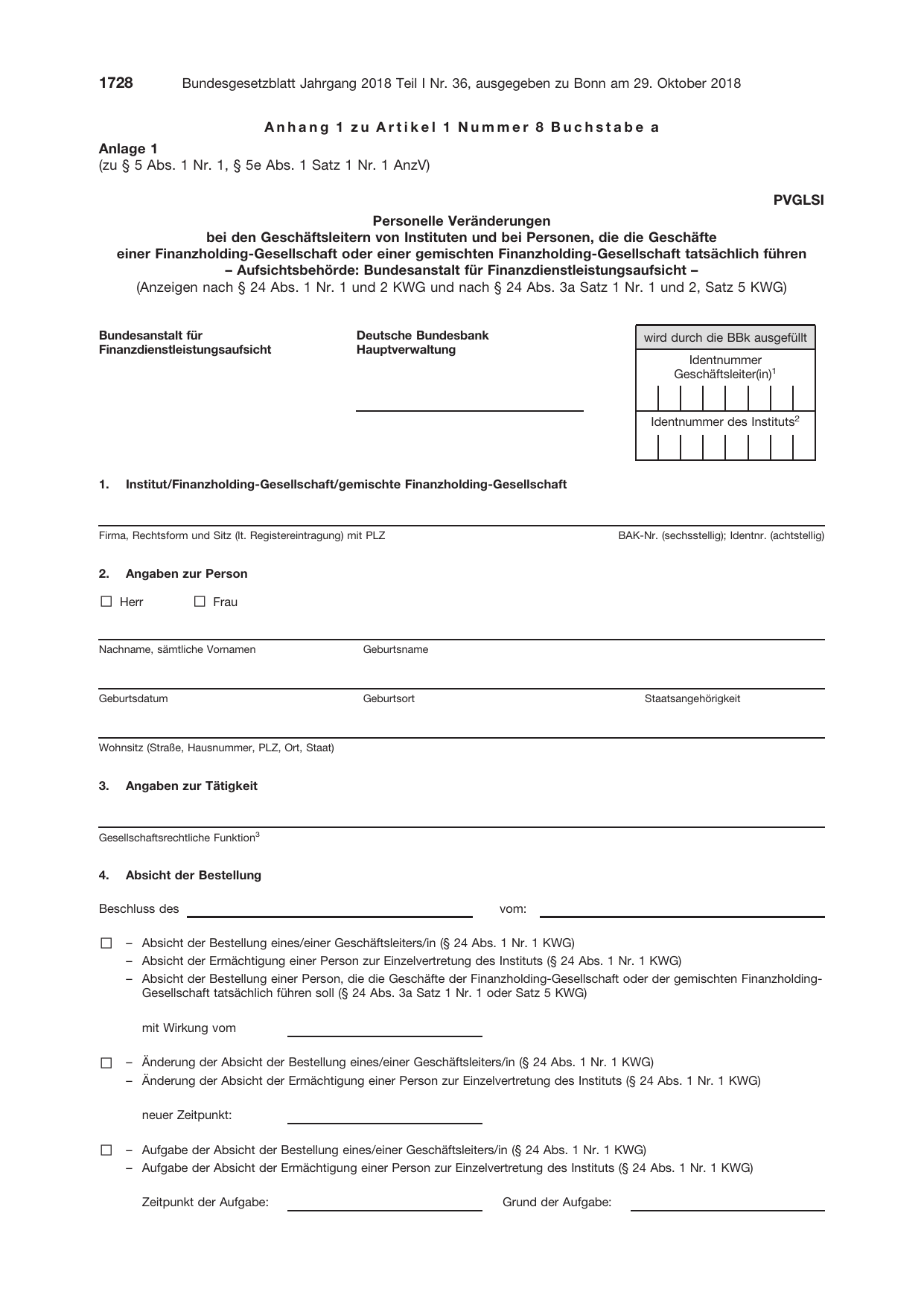 BGBl. 2018, Seite 1728 — Originalseite als Abbildung