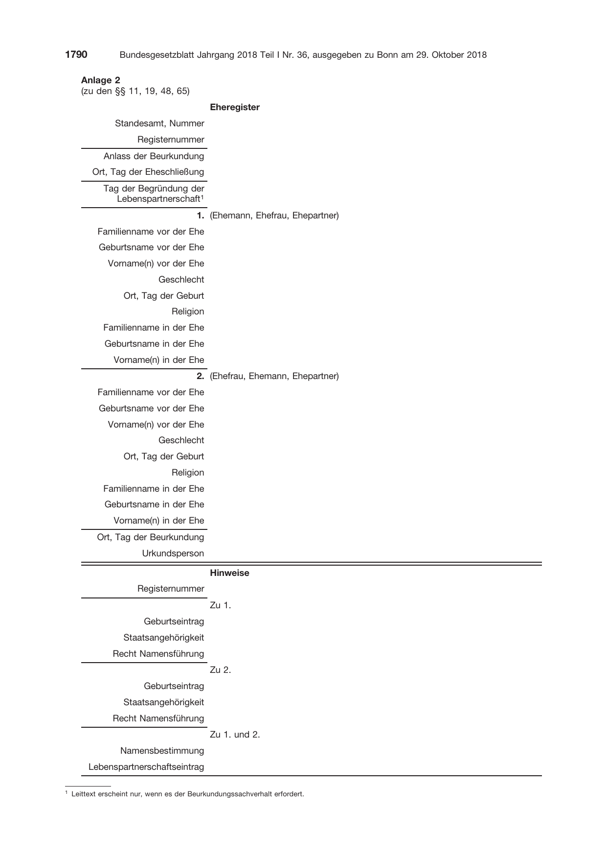 BGBl. 2018, Seite 1790 — Originalseite als Abbildung
