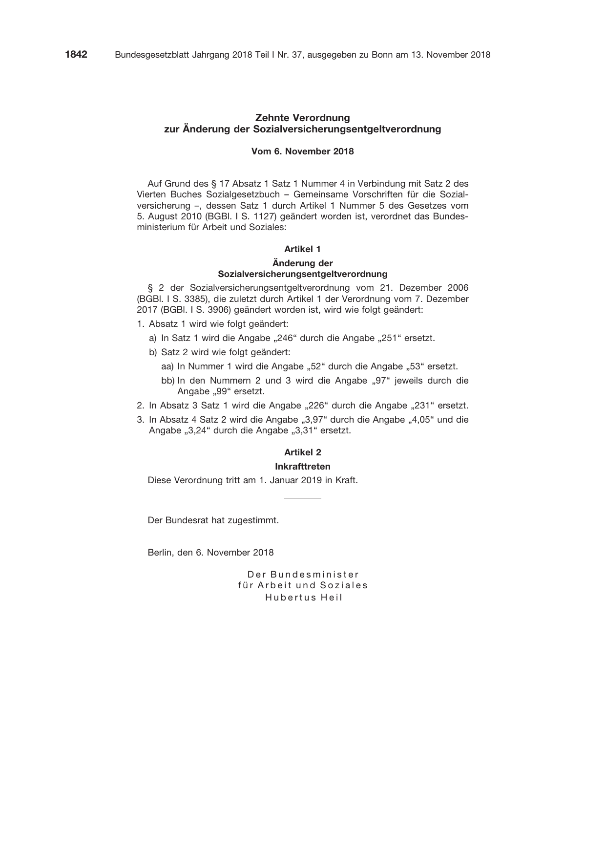BGBl. 2018, Seite 1842 — Originalseite als Abbildung