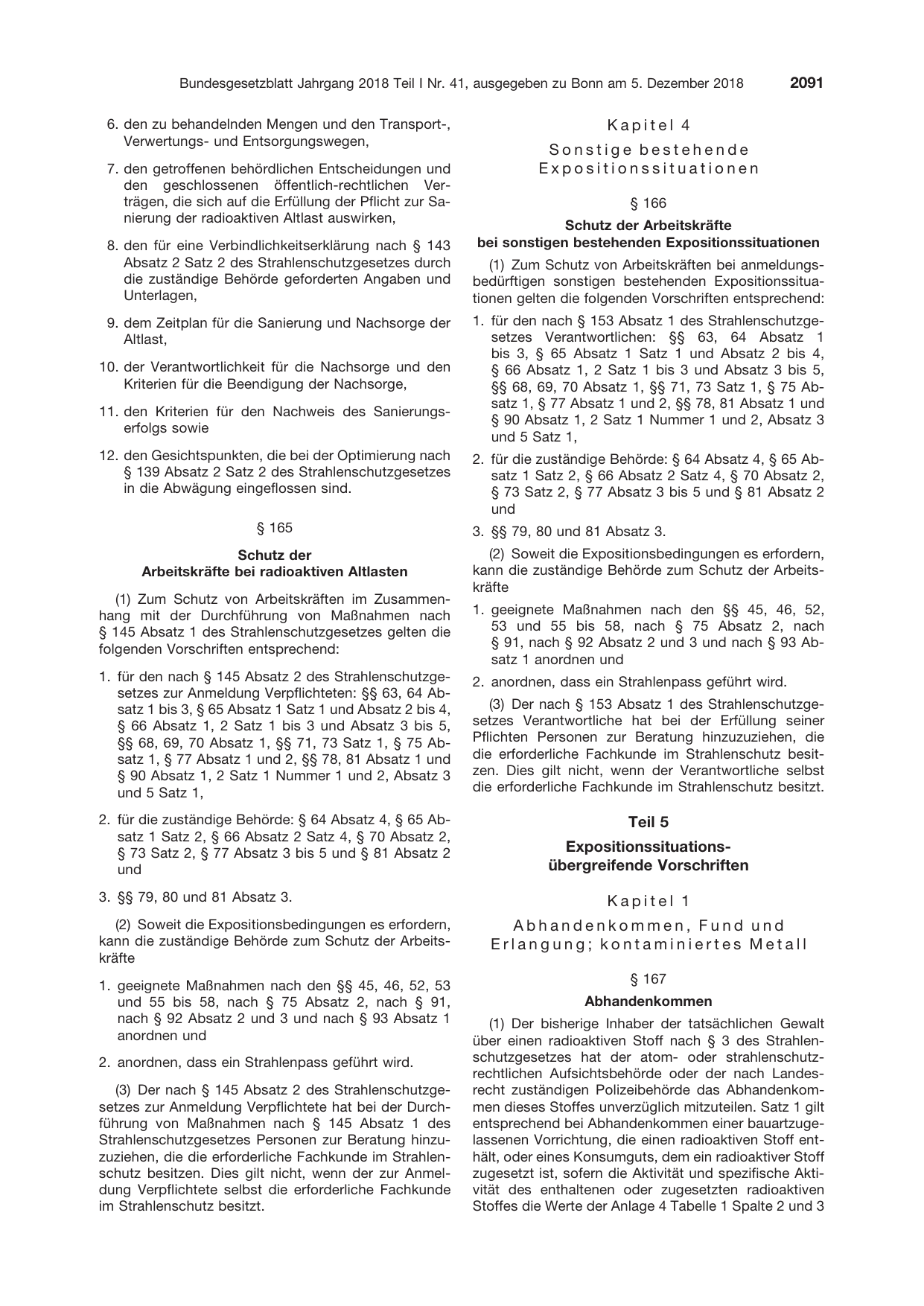 BGBl. 2018, Seite 2091 — Originalseite als Abbildung