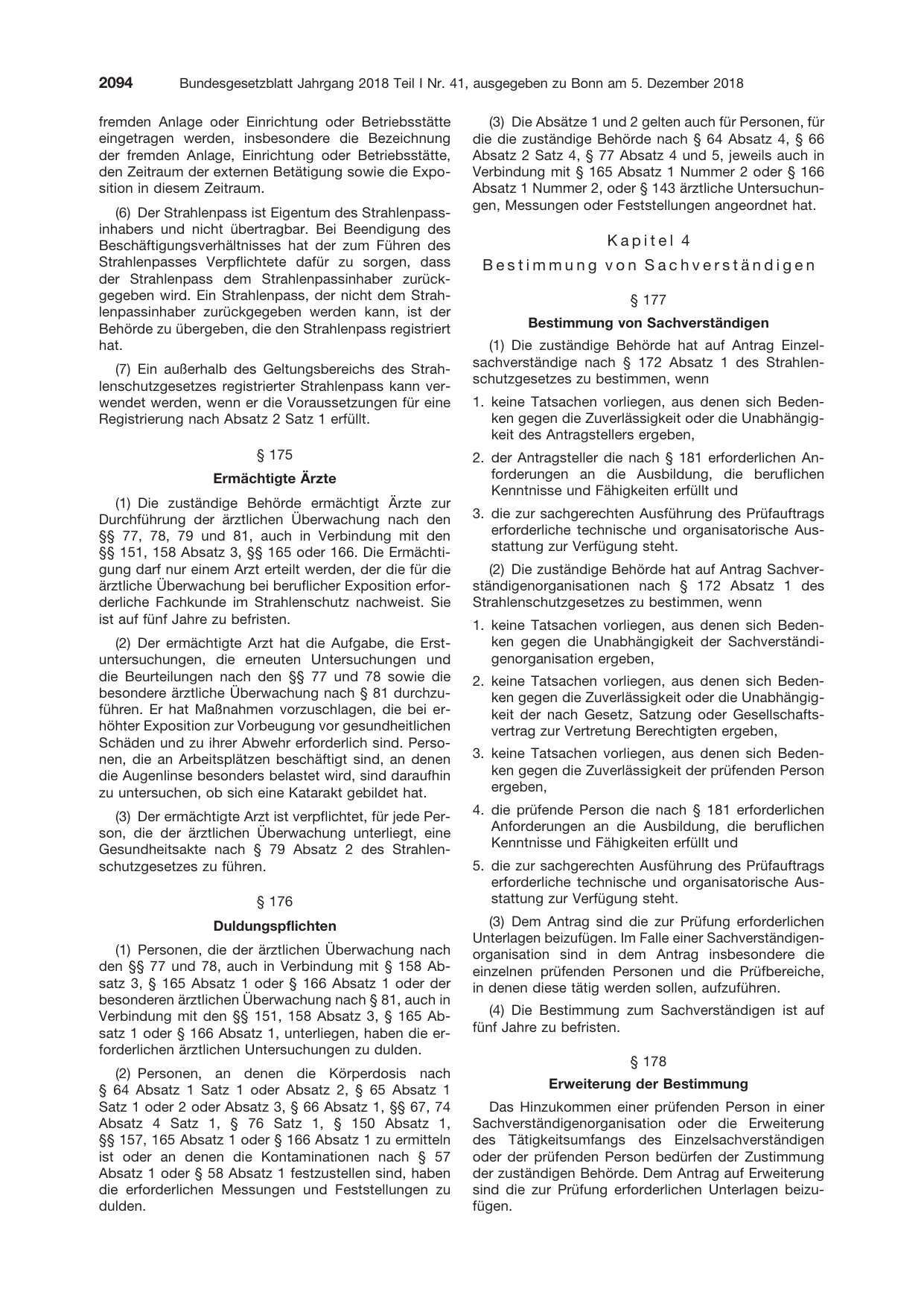 BGBl. 2018, Seite 2094 — Originalseite als Abbildung