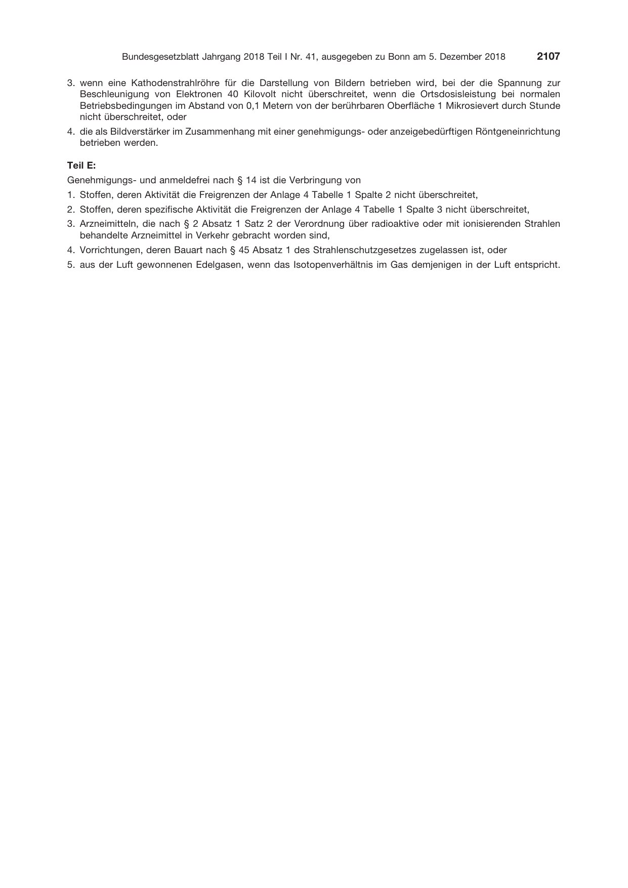 BGBl. 2018, Seite 2107 — Originalseite als Abbildung