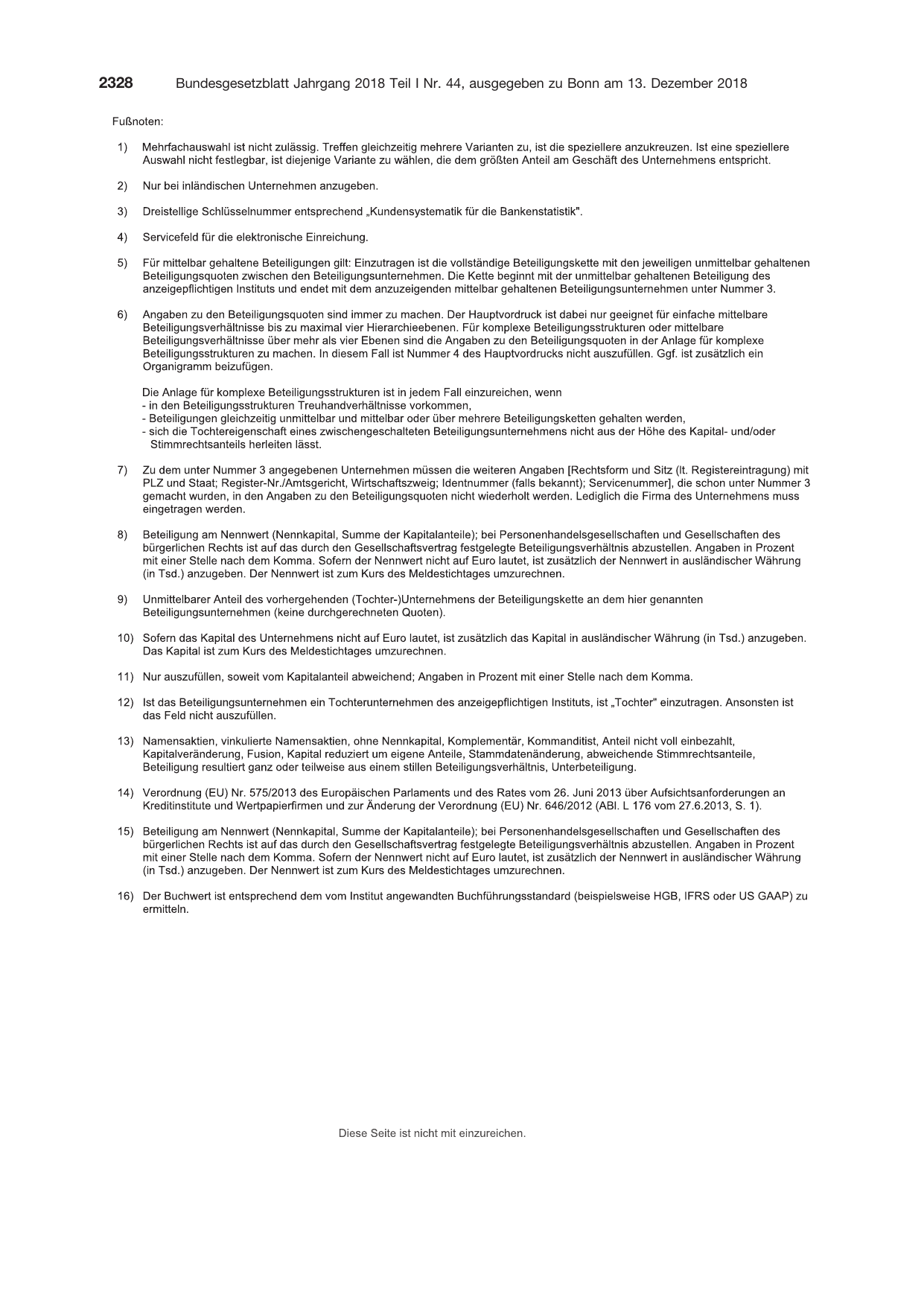 BGBl. 2018, Seite 2328 — Originalseite als Abbildung