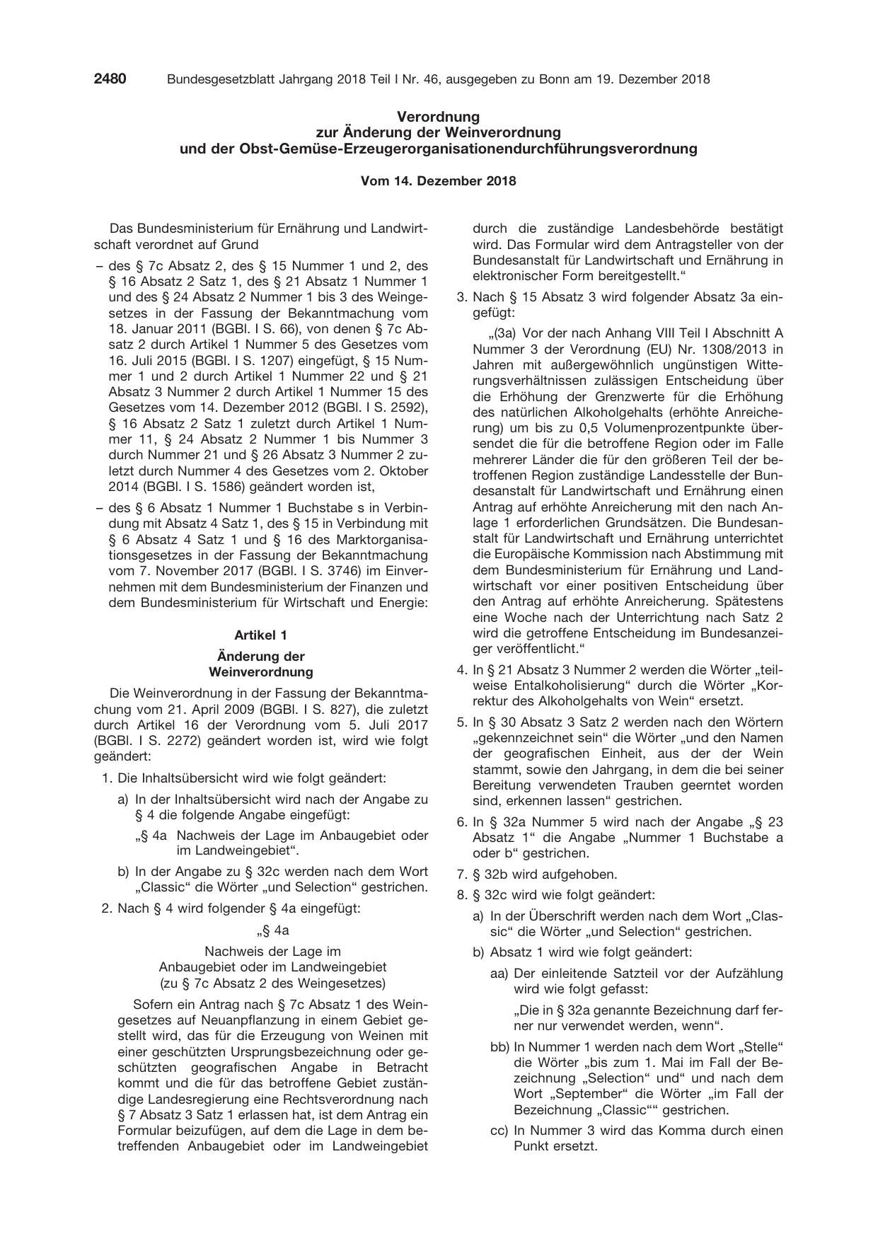 BGBl. 2018, Seite 2480 — Originalseite als Abbildung