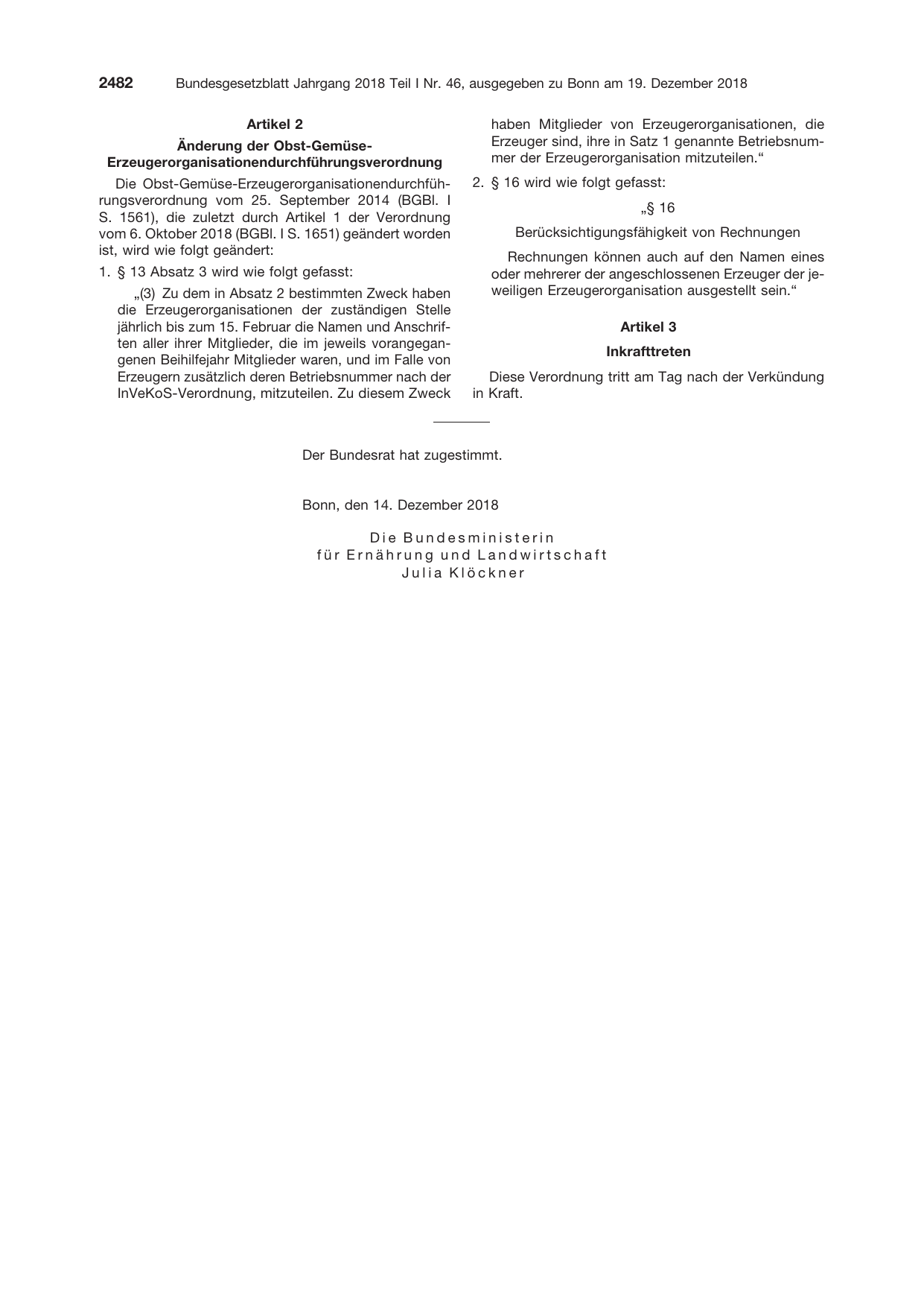 BGBl. 2018, Seite 2482 — Originalseite als Abbildung