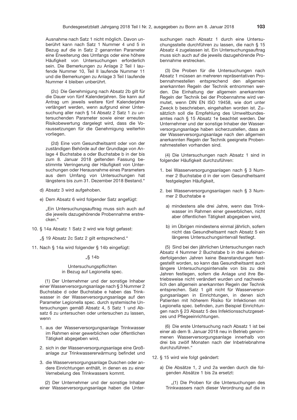 BGBl. 2018, Seite 103 — Originalseite als Abbildung