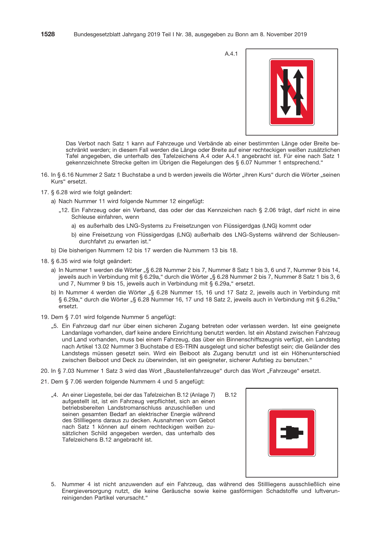 BGBl. 2019, Seite 1528 — Originalseite als Abbildung