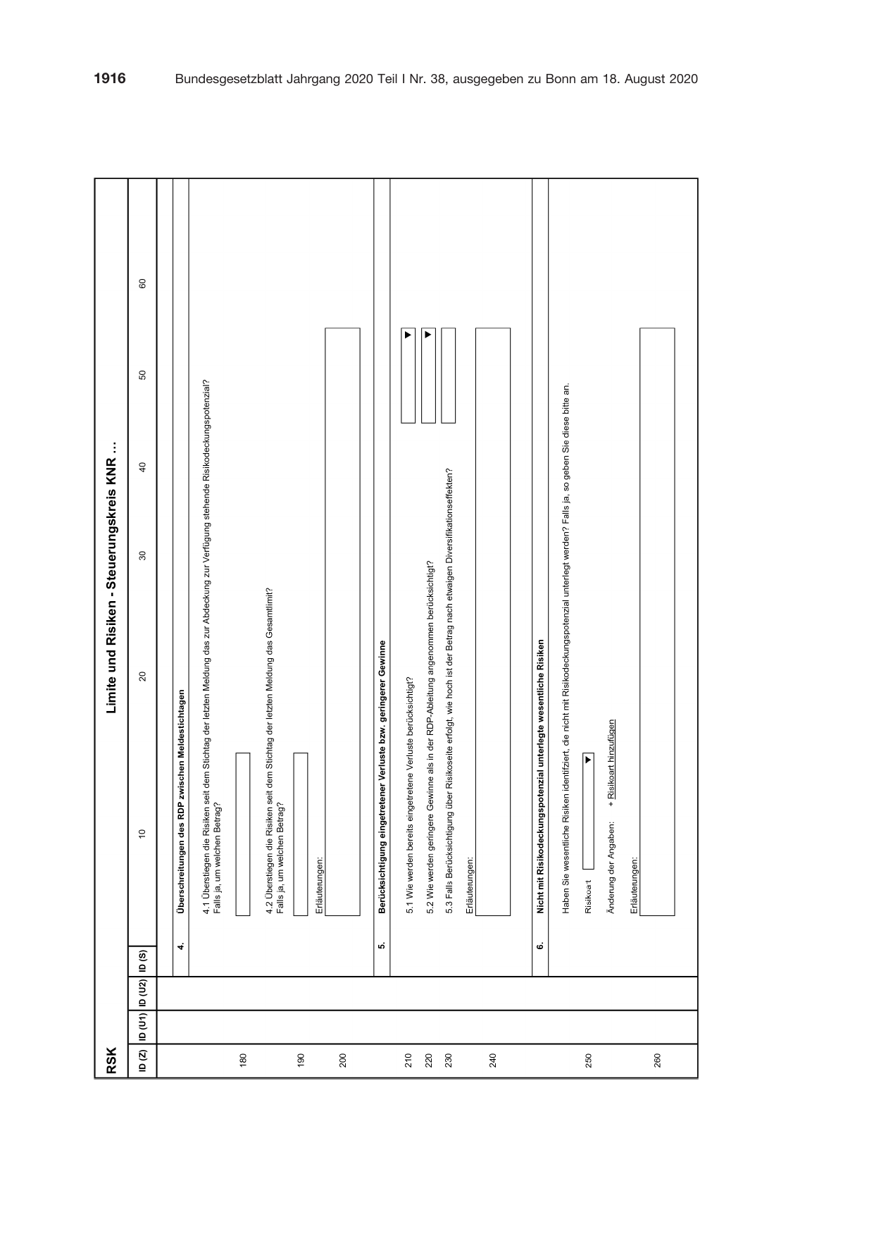 BGBl. 2020, Seite 1916 — Originalseite als Abbildung