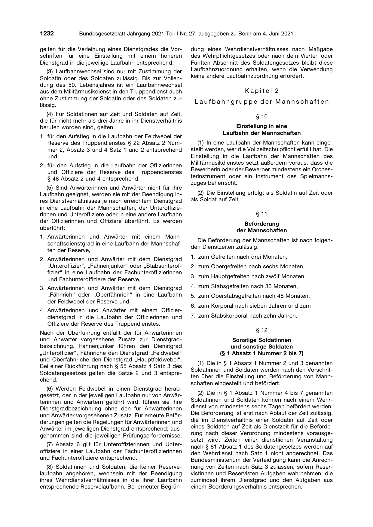 BGBl. 2021, Seite 1232 — Originalseite als Abbildung