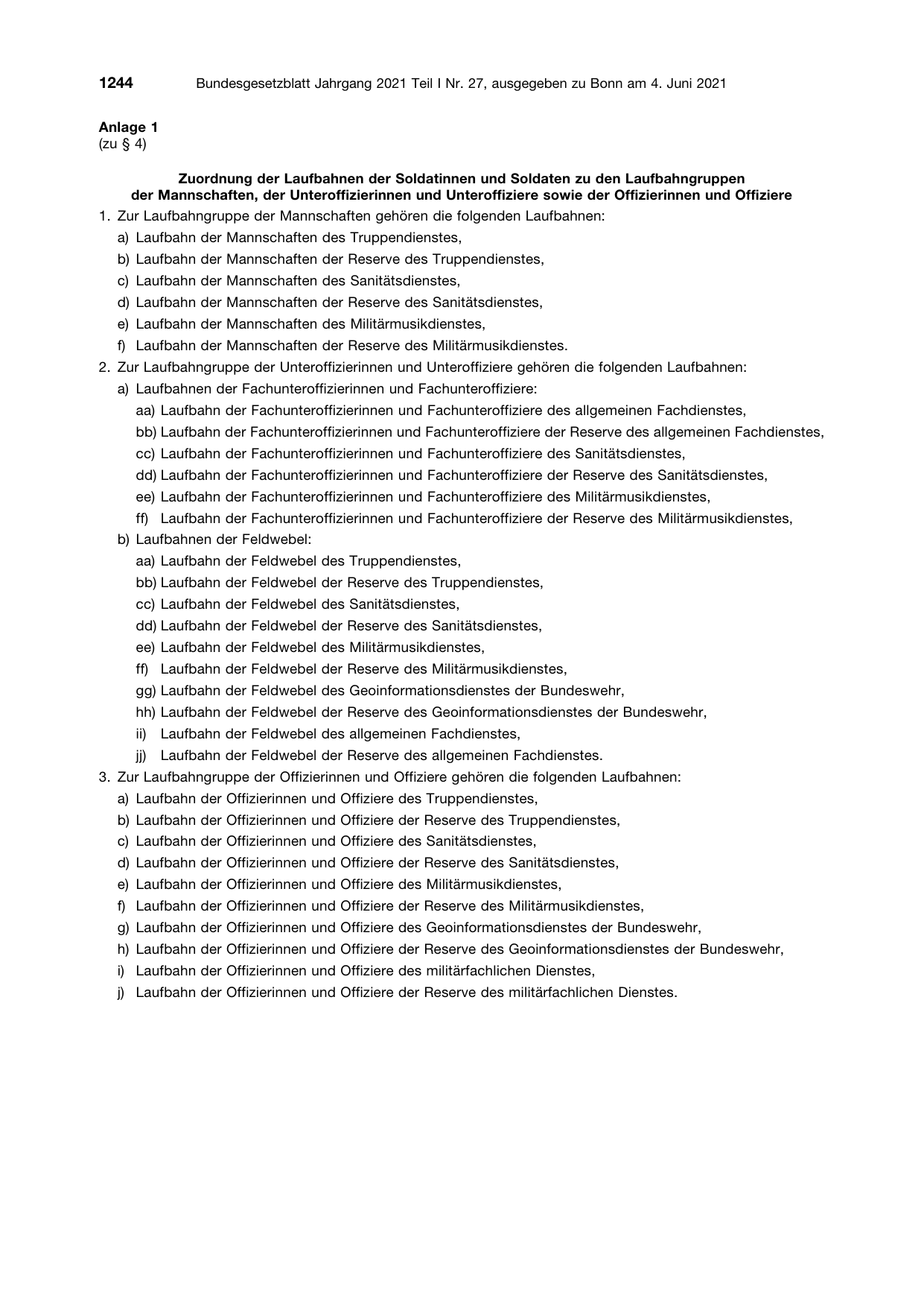 BGBl. 2021, Seite 1244 — Originalseite als Abbildung