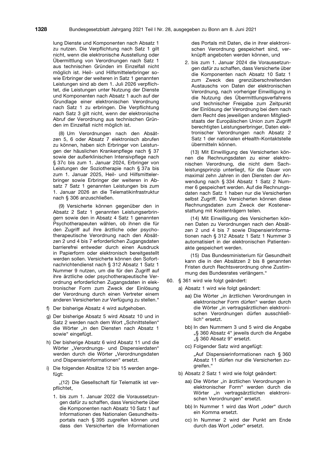 BGBl. 2021, Seite 1328 — Originalseite als Abbildung