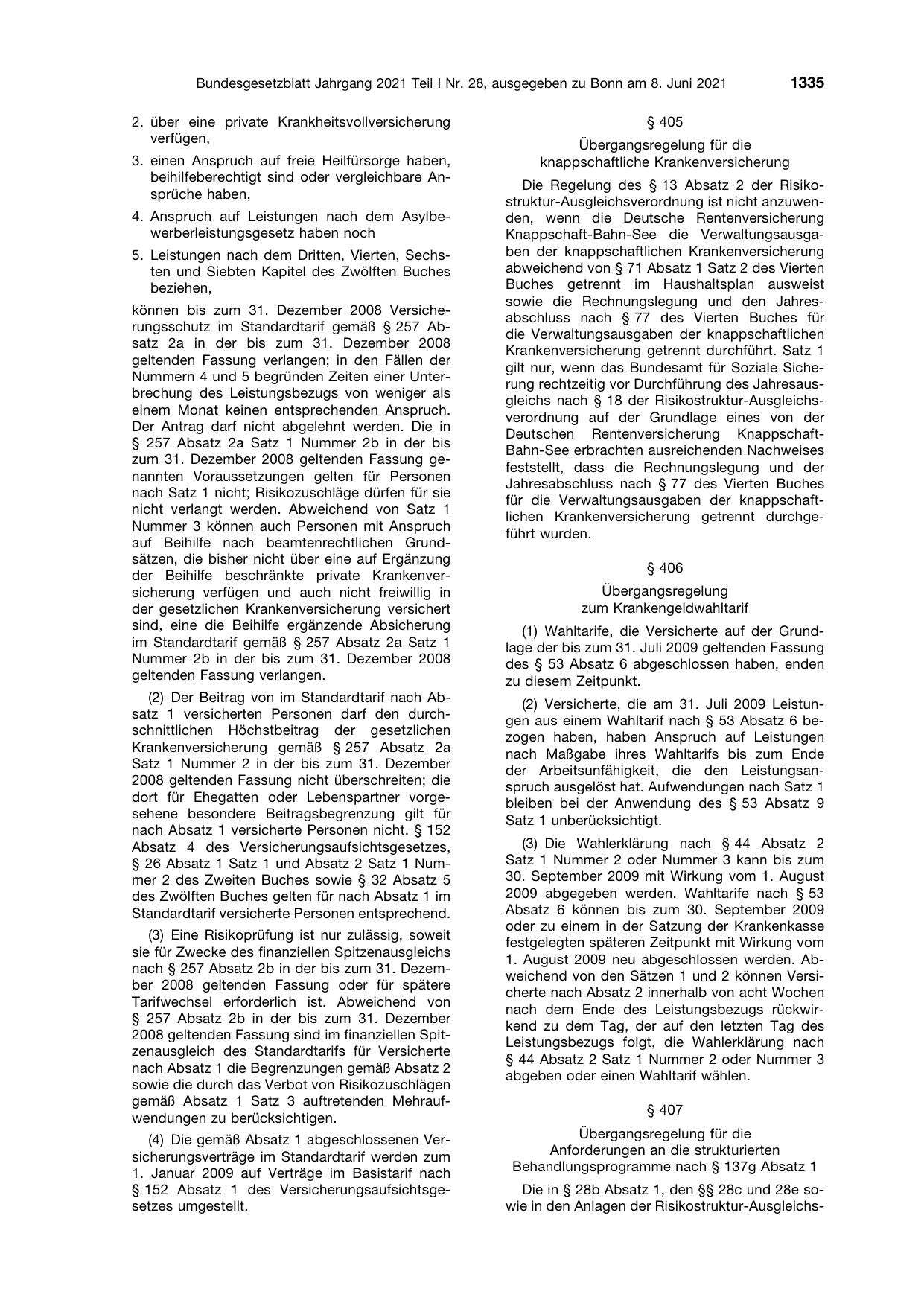 BGBl. 2021, Seite 1335 — Originalseite als Abbildung