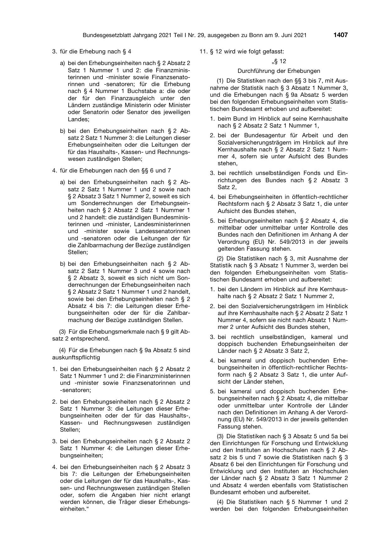 BGBl. 2021, Seite 1407 — Originalseite als Abbildung