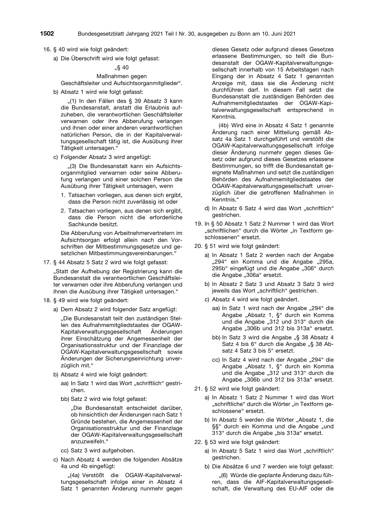 BGBl. 2021, Seite 1502 — Originalseite als Abbildung