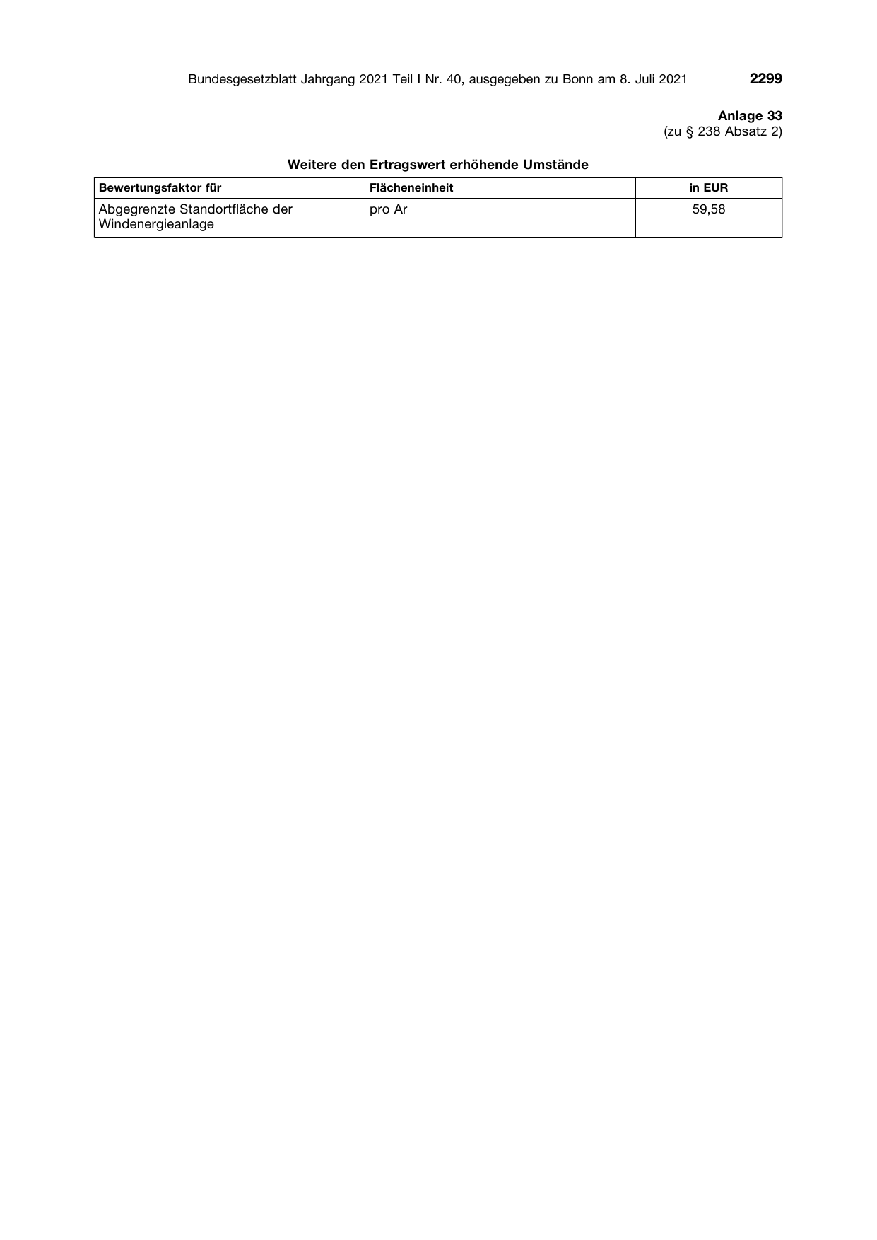 BGBl. 2021, Seite 2299 — Originalseite als Abbildung