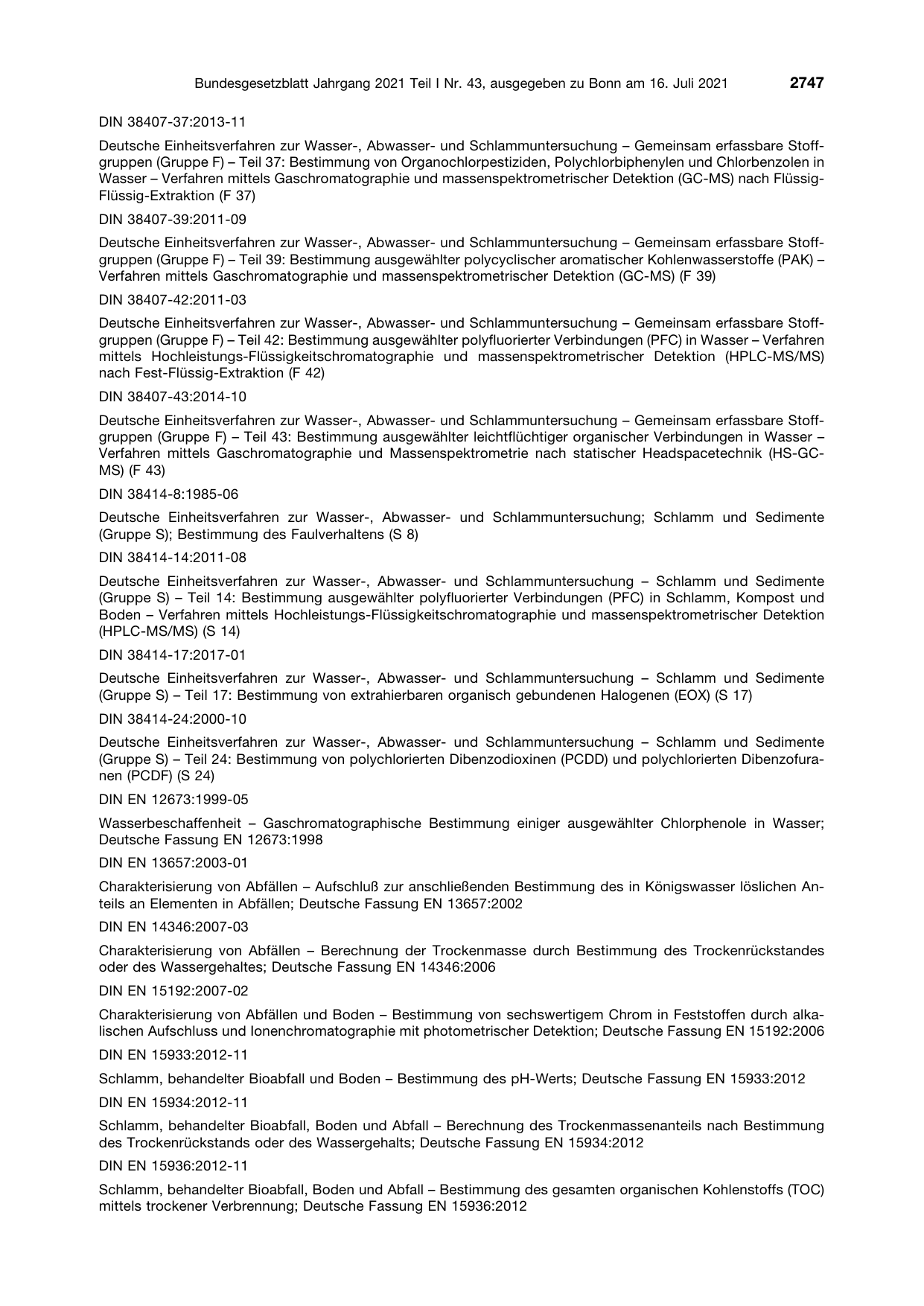 BGBl. 2021, Seite 2747 — Originalseite als Abbildung