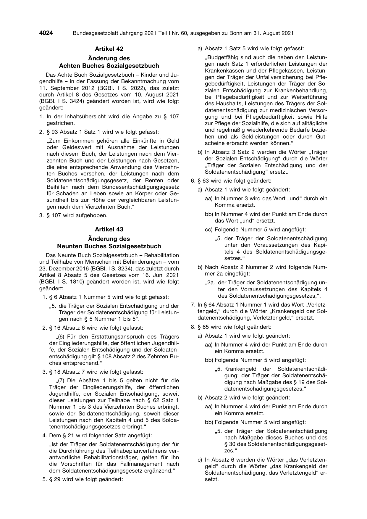 BGBl. 2021, Seite 4024 — Originalseite als Abbildung