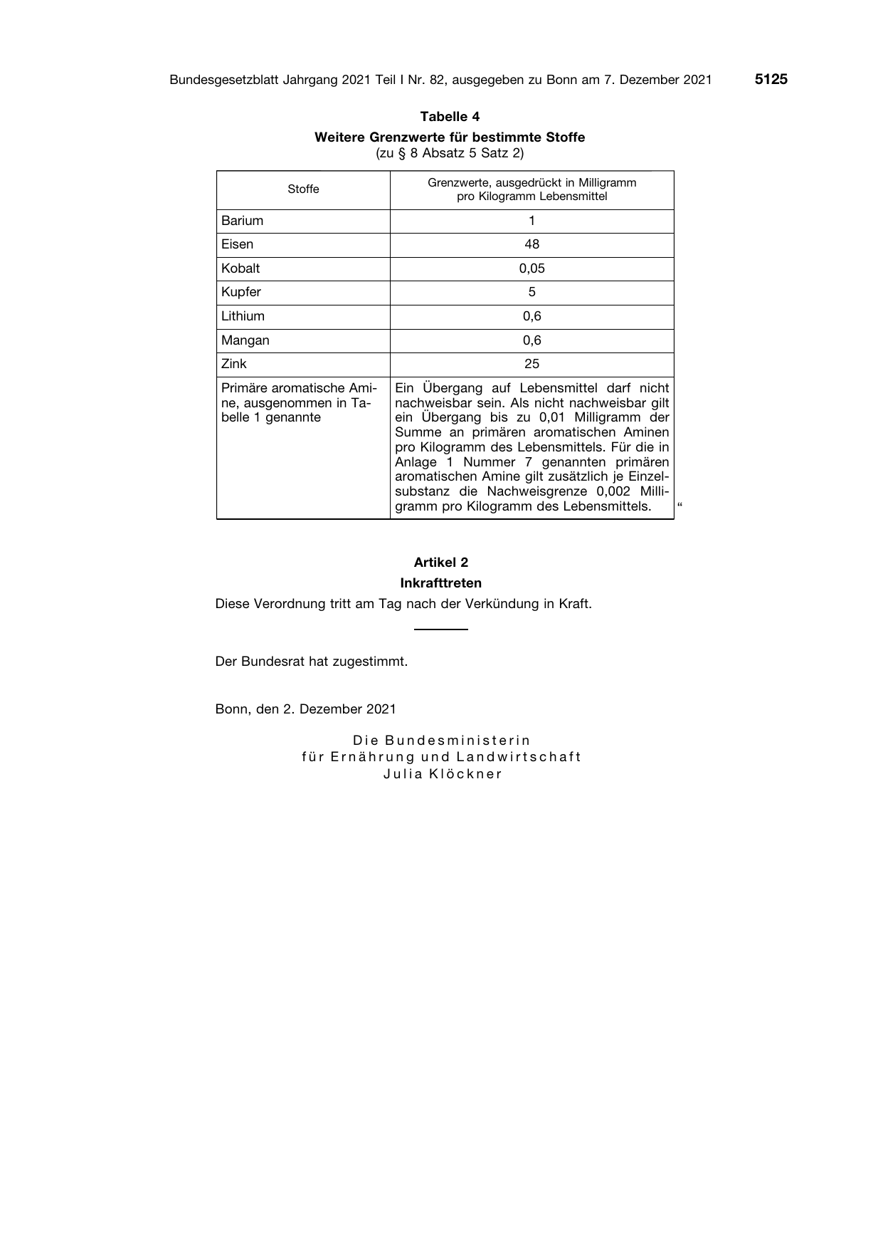 BGBl. 2021, Seite 5125 — Originalseite als Abbildung