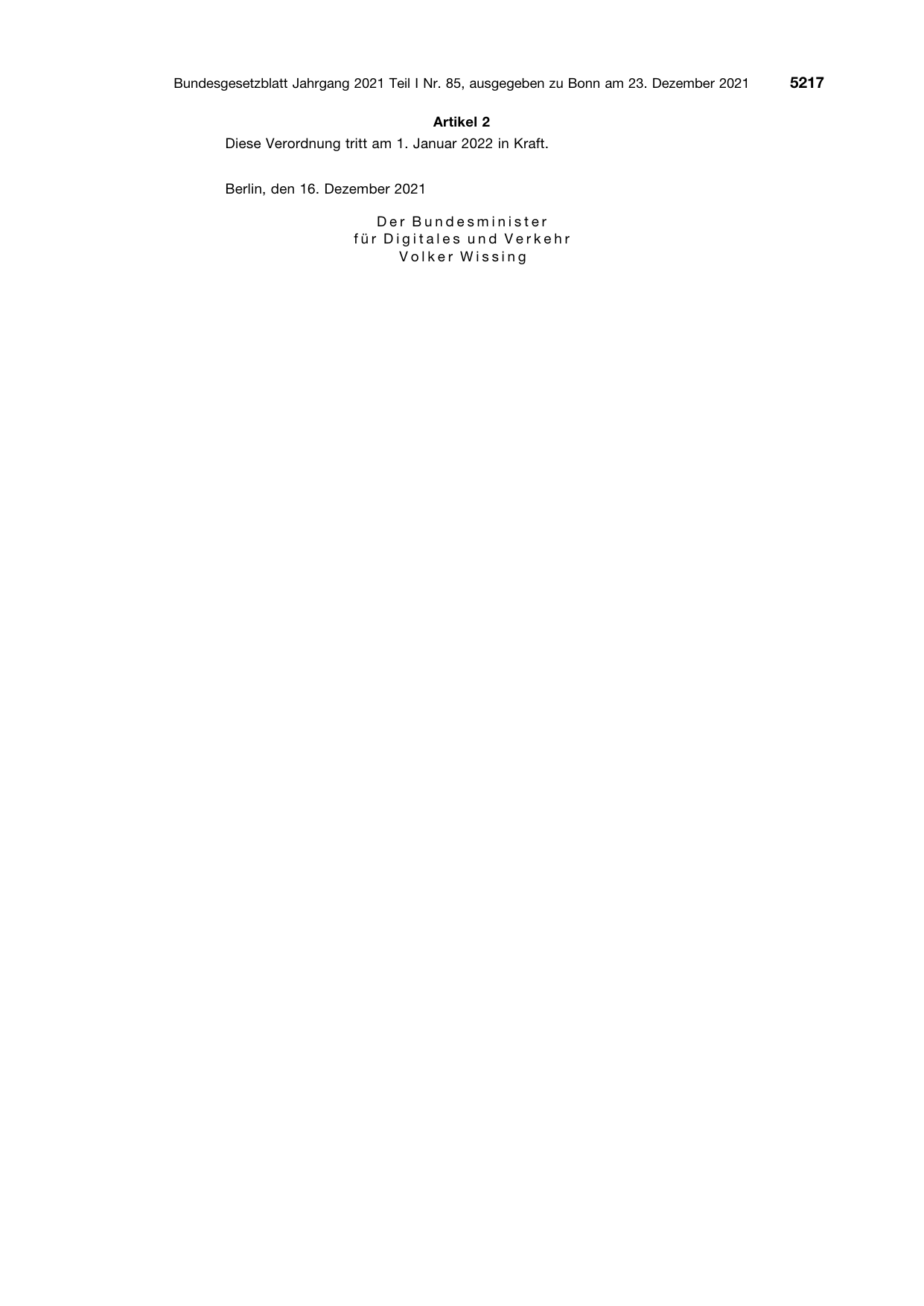 BGBl. 2021, Seite 5217 — Originalseite als Abbildung