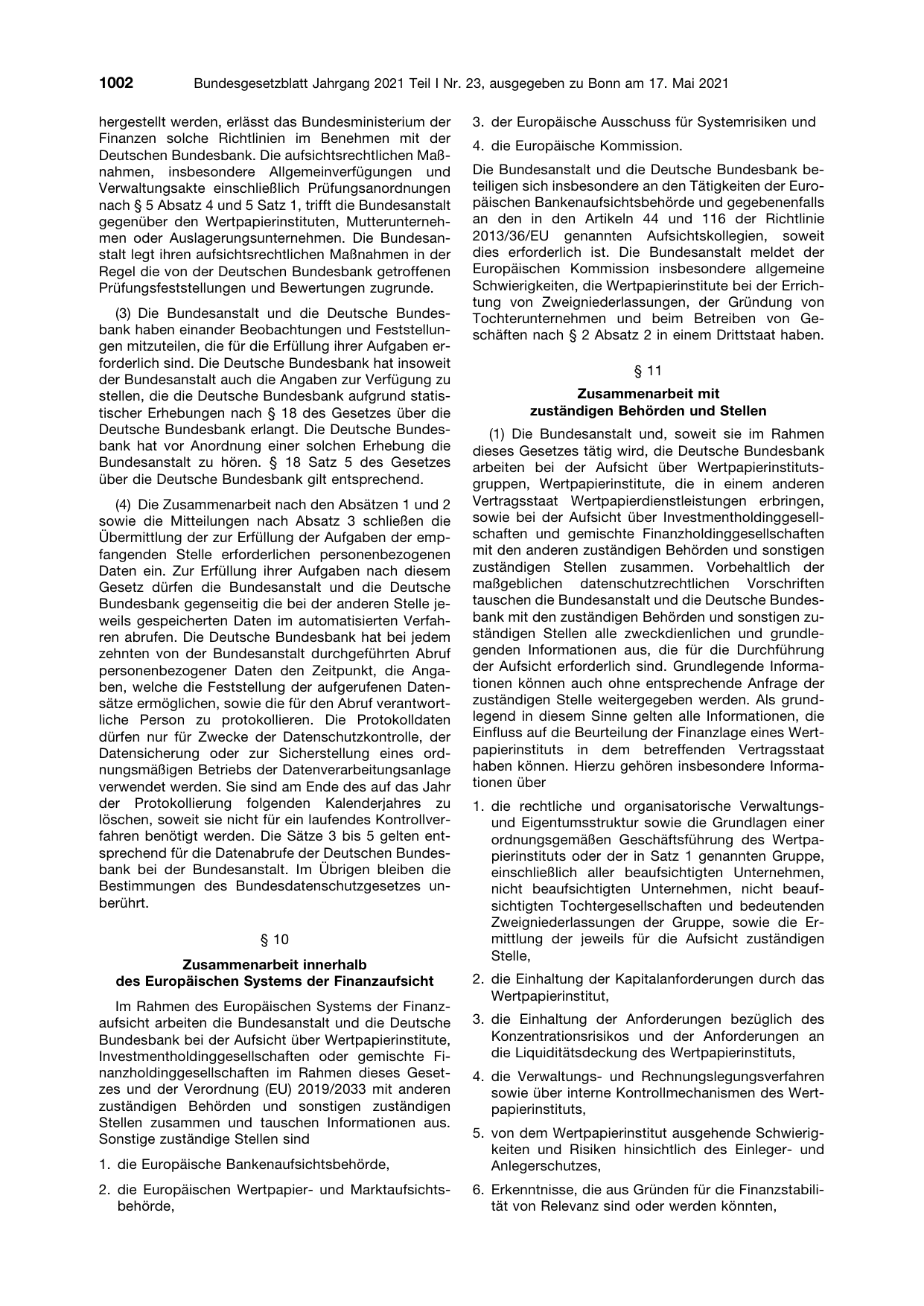 BGBl. 2021, Seite 1002 — Originalseite als Abbildung