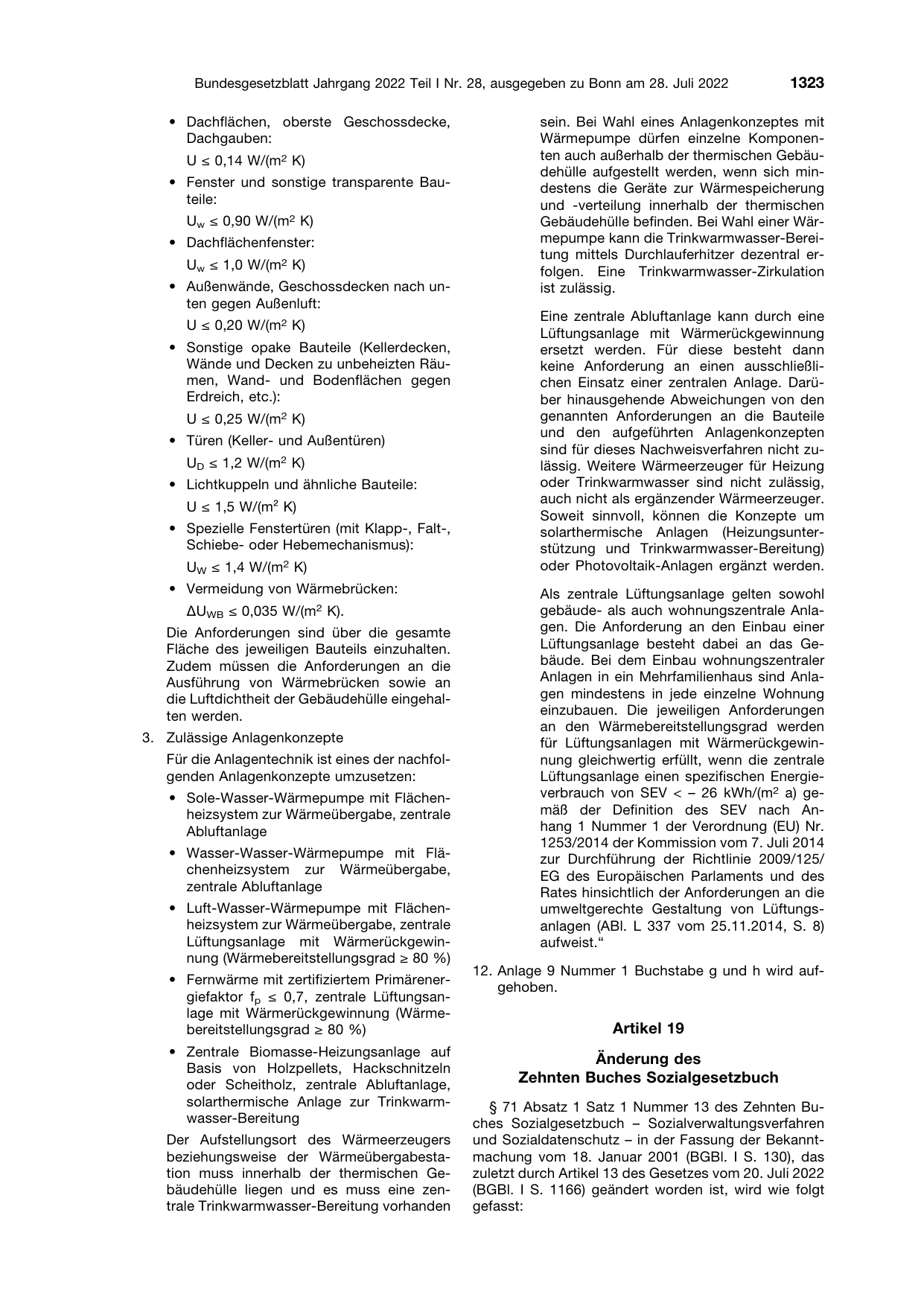 BGBl. 2022, Seite 1323 — Originalseite als Abbildung