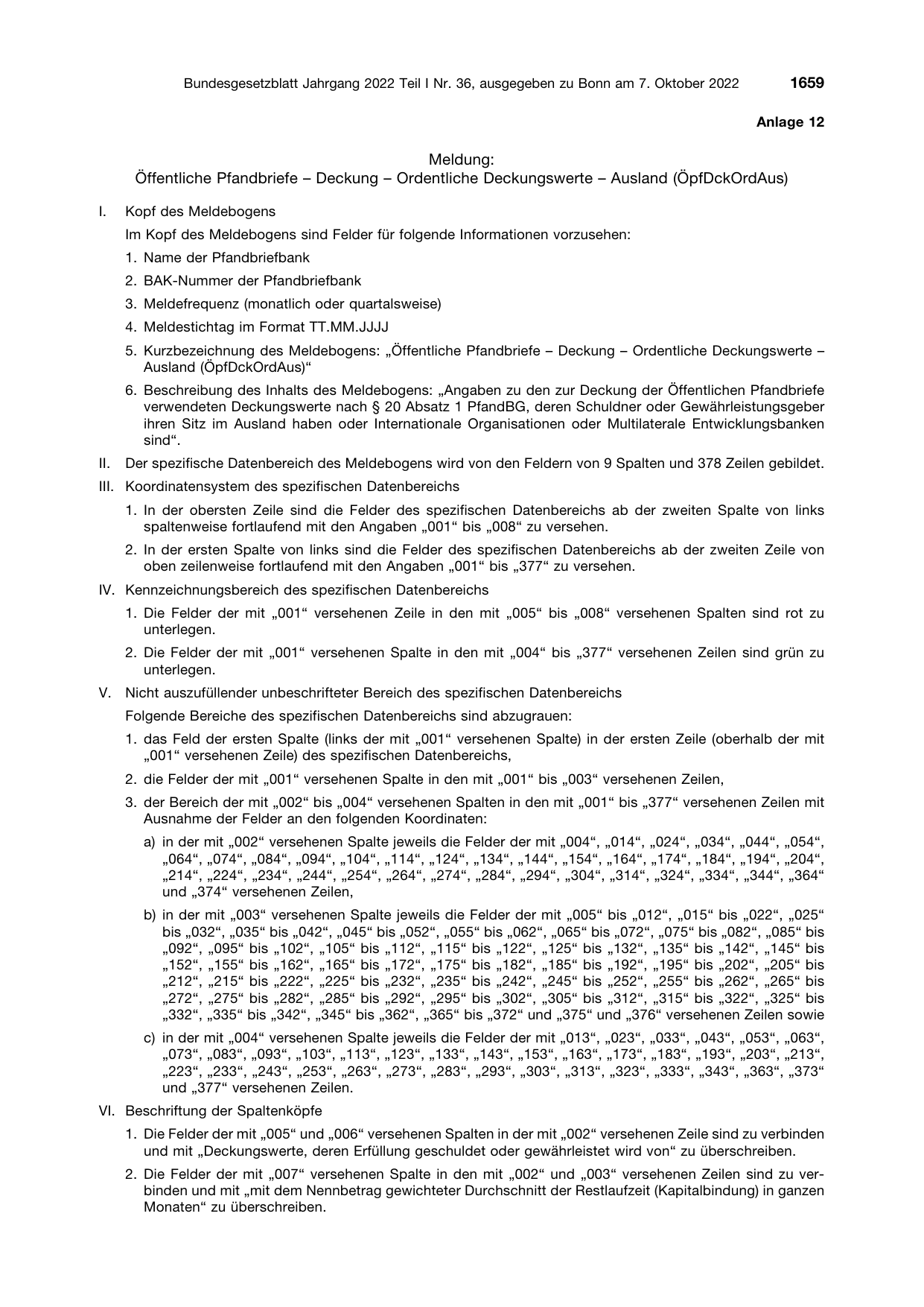 BGBl. 2022, Seite 1659 — Originalseite als Abbildung