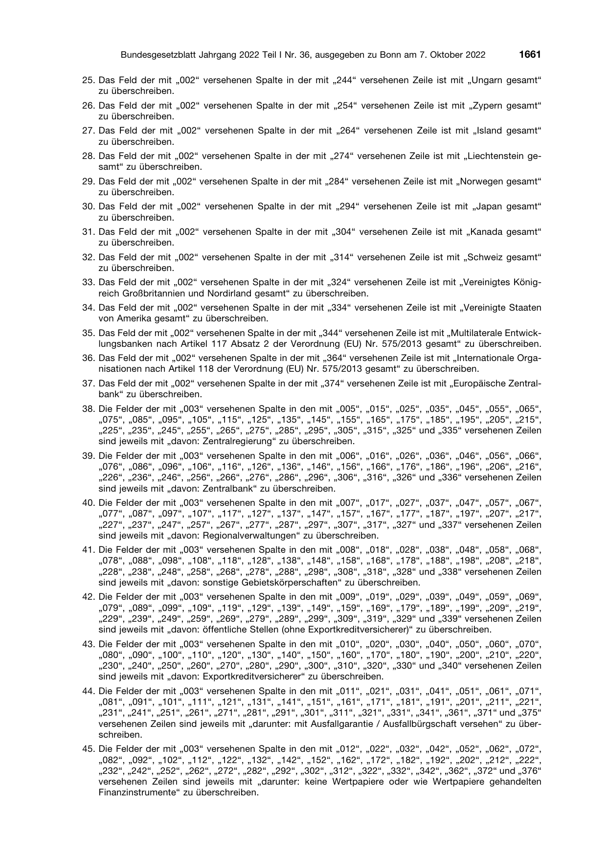 BGBl. 2022, Seite 1661 — Originalseite als Abbildung