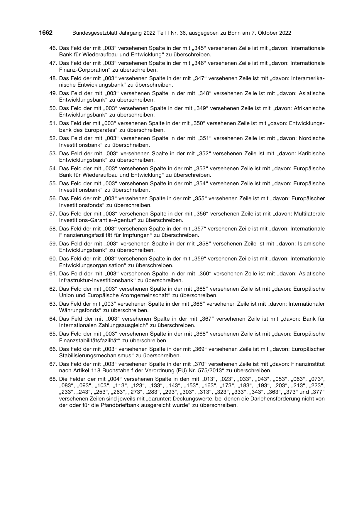BGBl. 2022, Seite 1662 — Originalseite als Abbildung