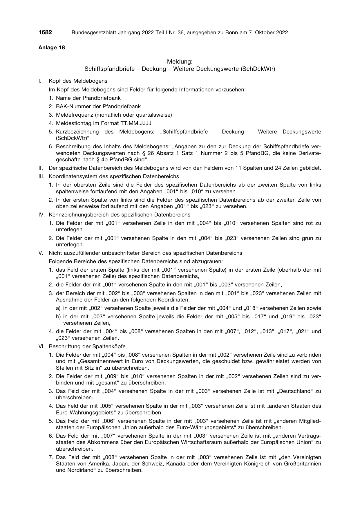 BGBl. 2022, Seite 1682 — Originalseite als Abbildung