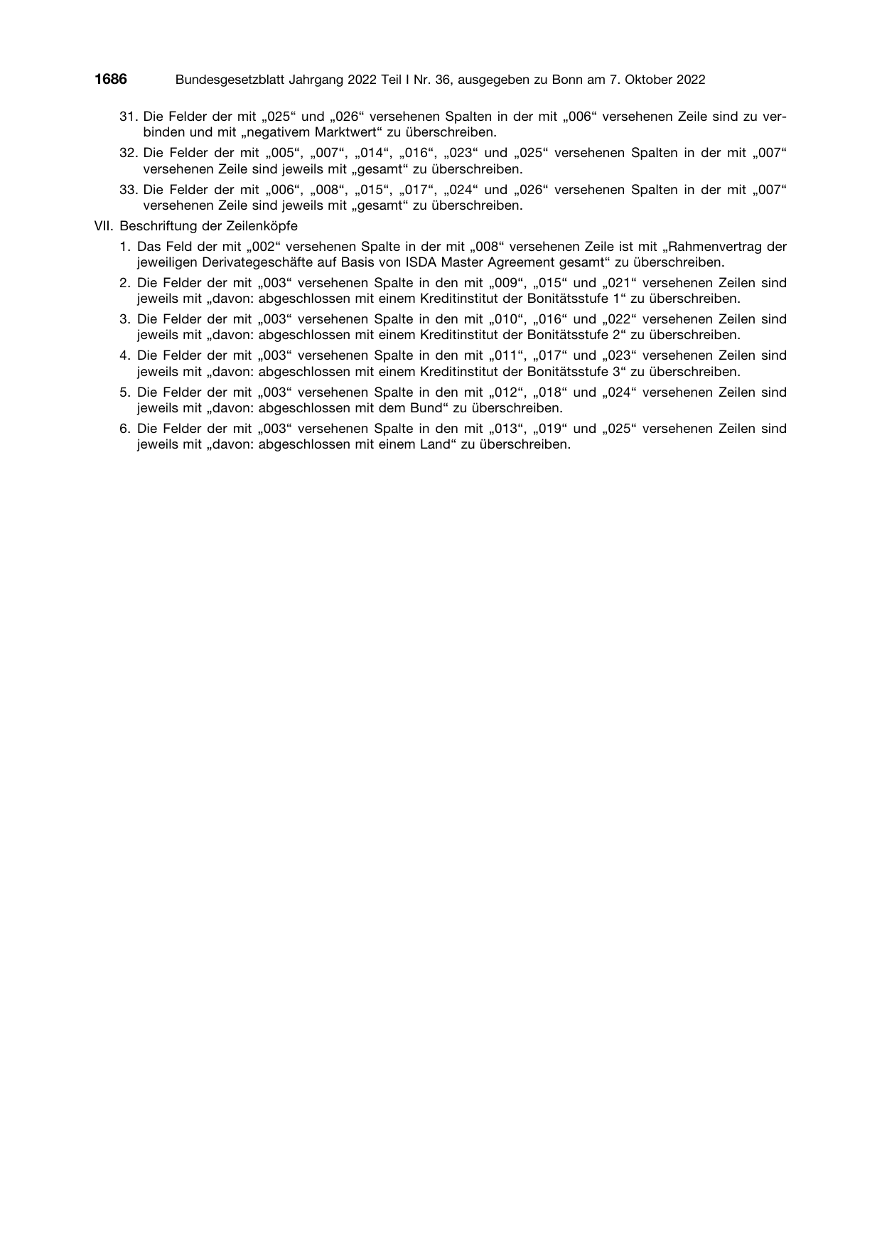 BGBl. 2022, Seite 1686 — Originalseite als Abbildung