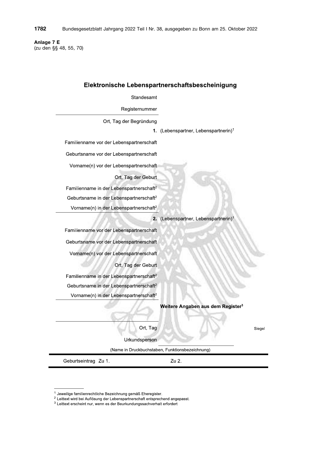 BGBl. 2022, Seite 1782 — Originalseite als Abbildung