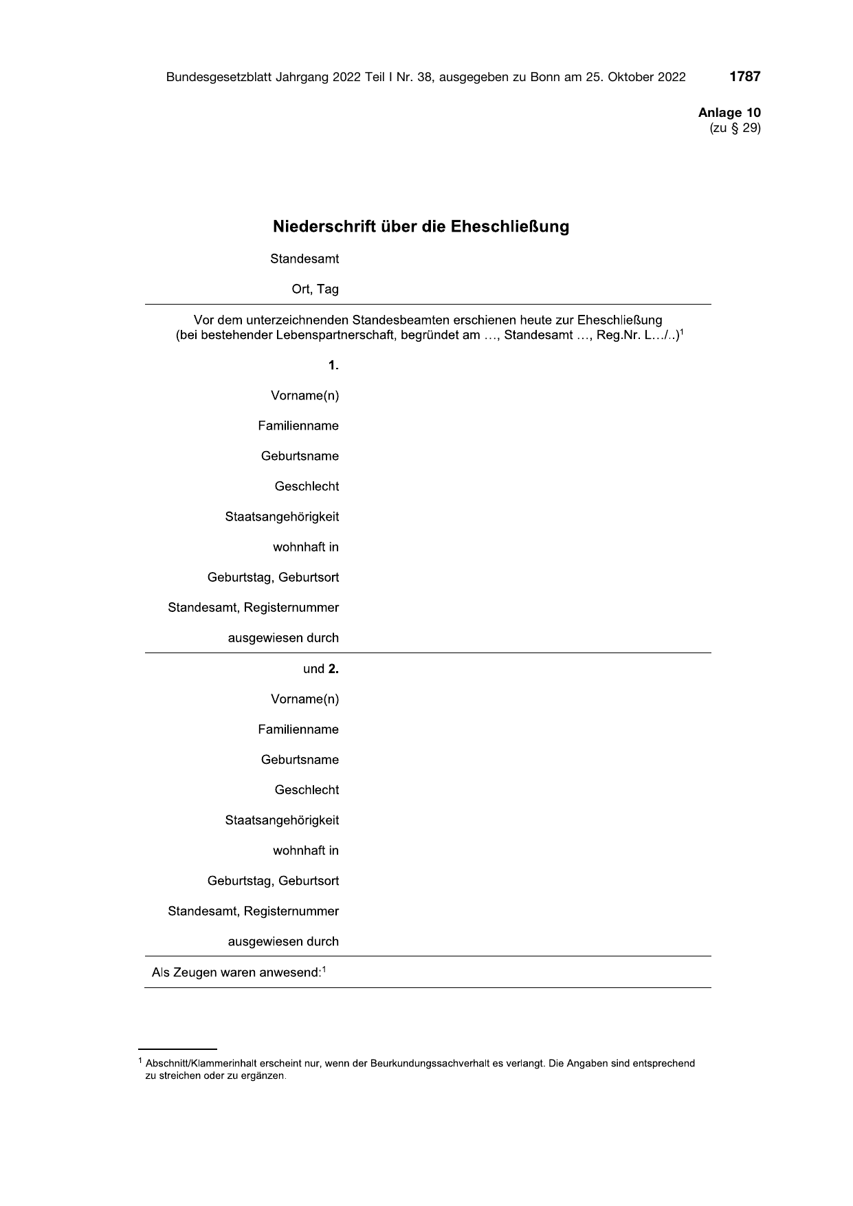 BGBl. 2022, Seite 1787 — Originalseite als Abbildung