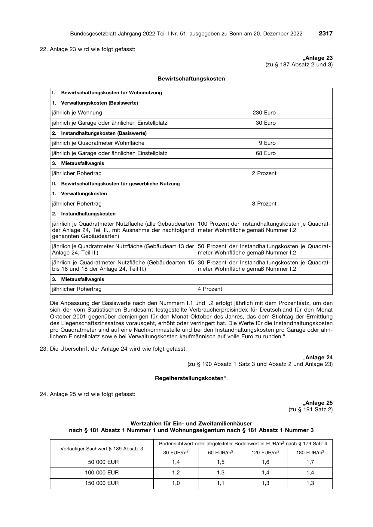 BGBl. 2022, Seite 2317 — Originalseite als Abbildung