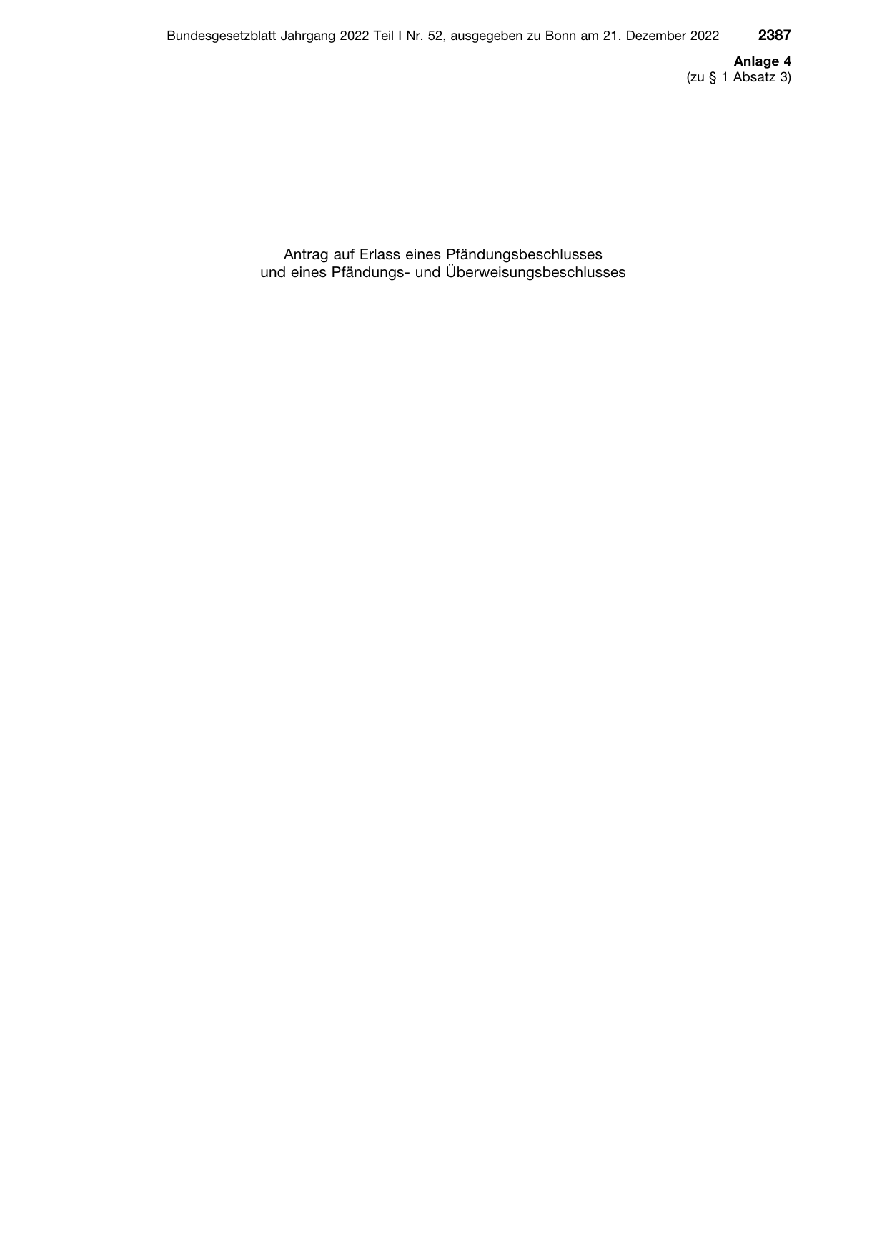 BGBl. 2022, Seite 2387 — Originalseite als Abbildung
