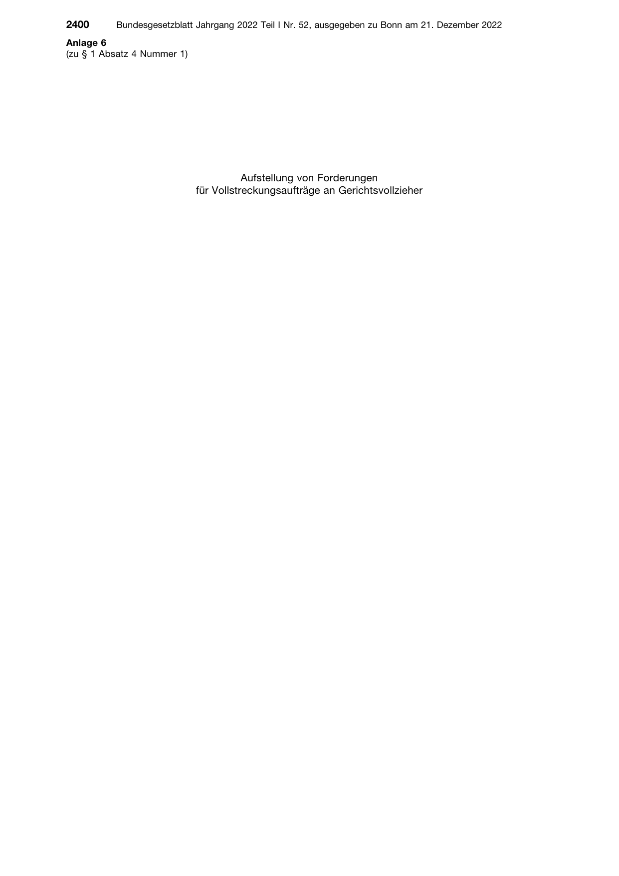 BGBl. 2022, Seite 2400 — Originalseite als Abbildung