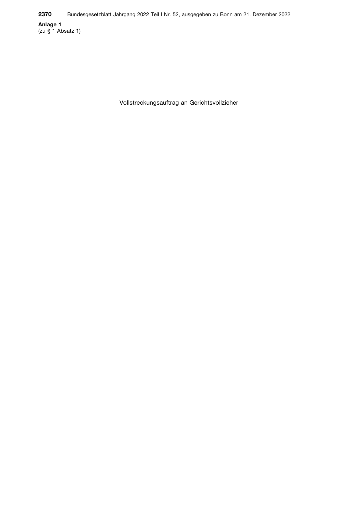 BGBl. 2022, Seite 2370 — Originalseite als Abbildung