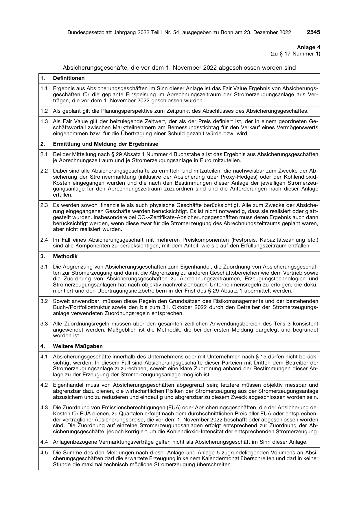 BGBl. 2022, Seite 2545 — Originalseite als Abbildung