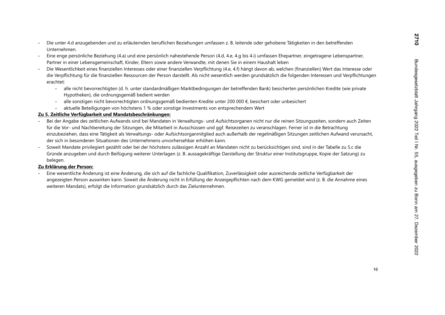 BGBl. 2022, Seite 2710 — Originalseite als Abbildung