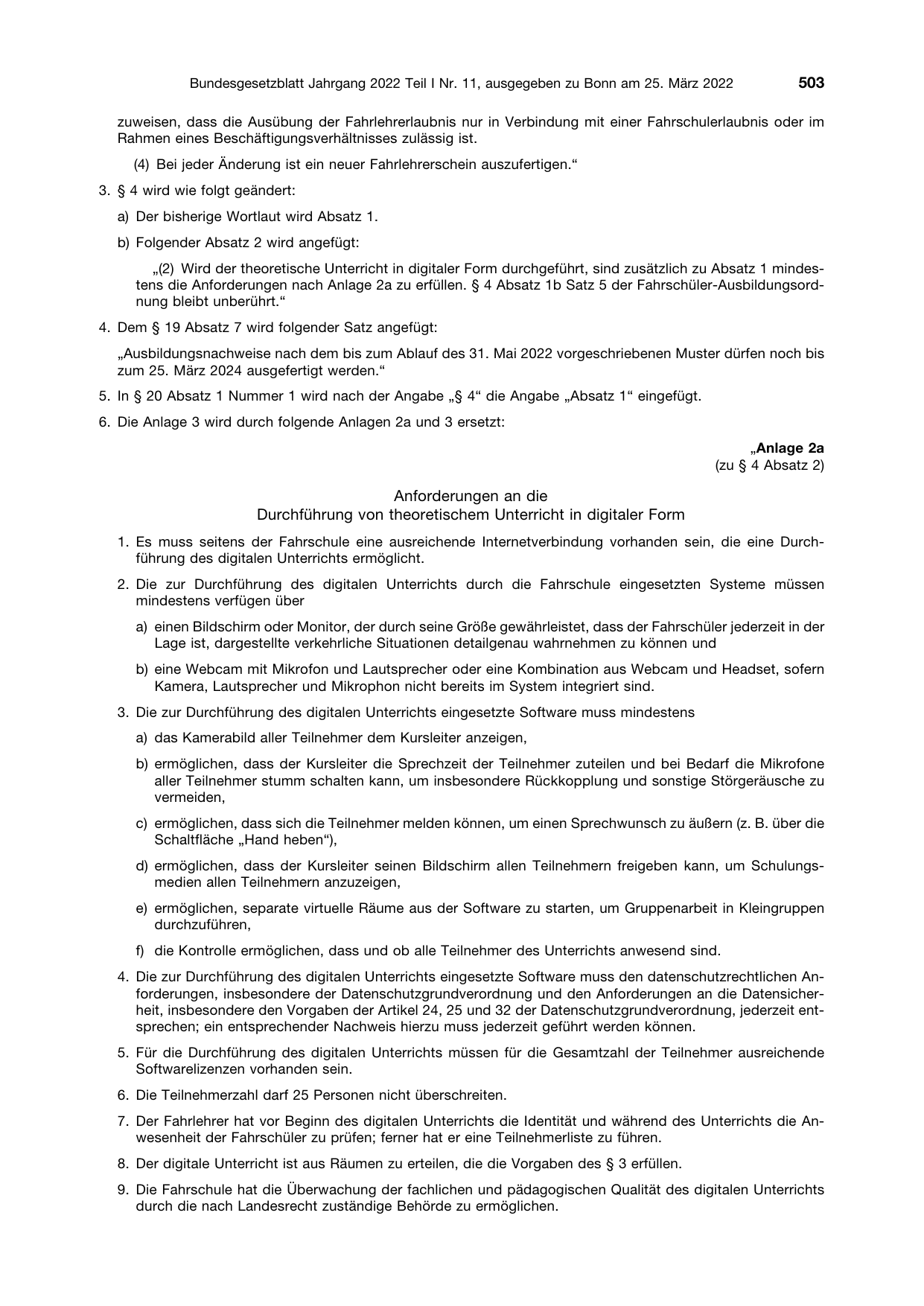 BGBl. 2022, Seite 503 — Originalseite als Abbildung