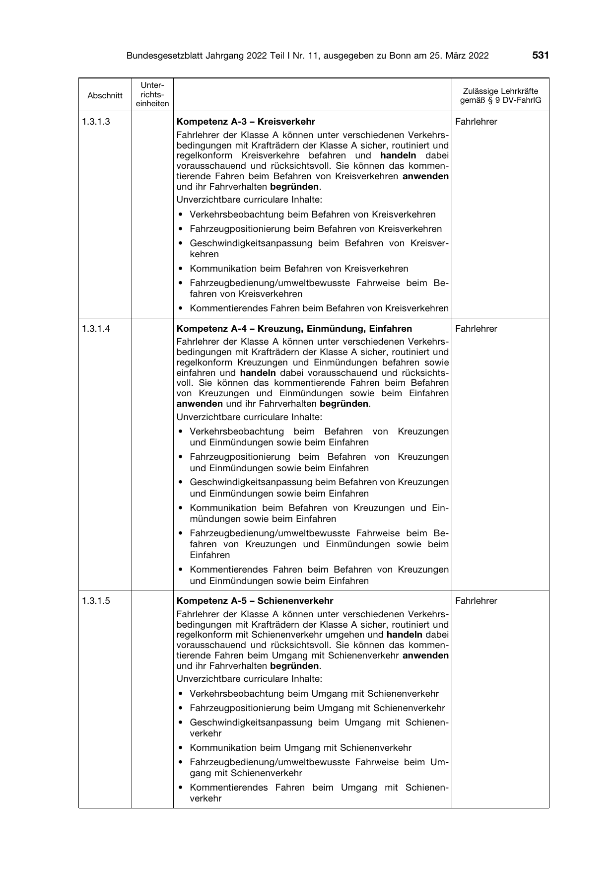 BGBl. 2022, Seite 531 — Originalseite als Abbildung