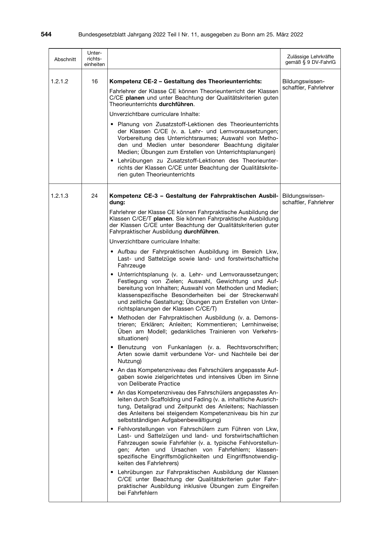 BGBl. 2022, Seite 544 — Originalseite als Abbildung