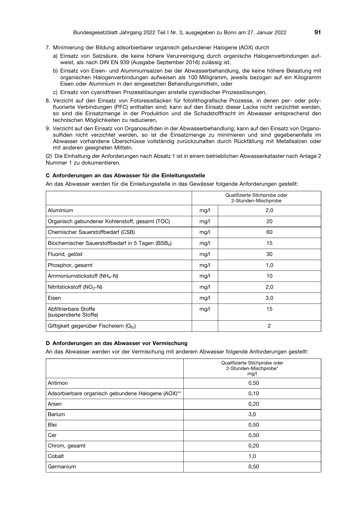 BGBl. 2022, Seite 91 — Originalseite als Abbildung