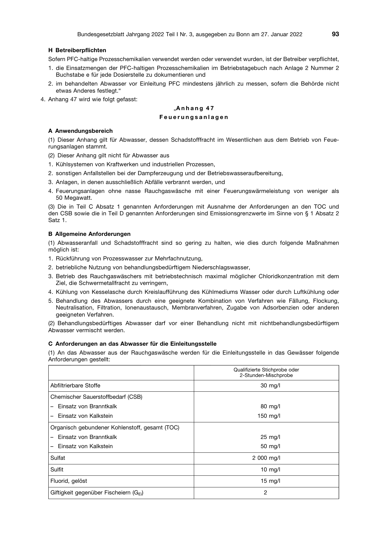 BGBl. 2022, Seite 93 — Originalseite als Abbildung